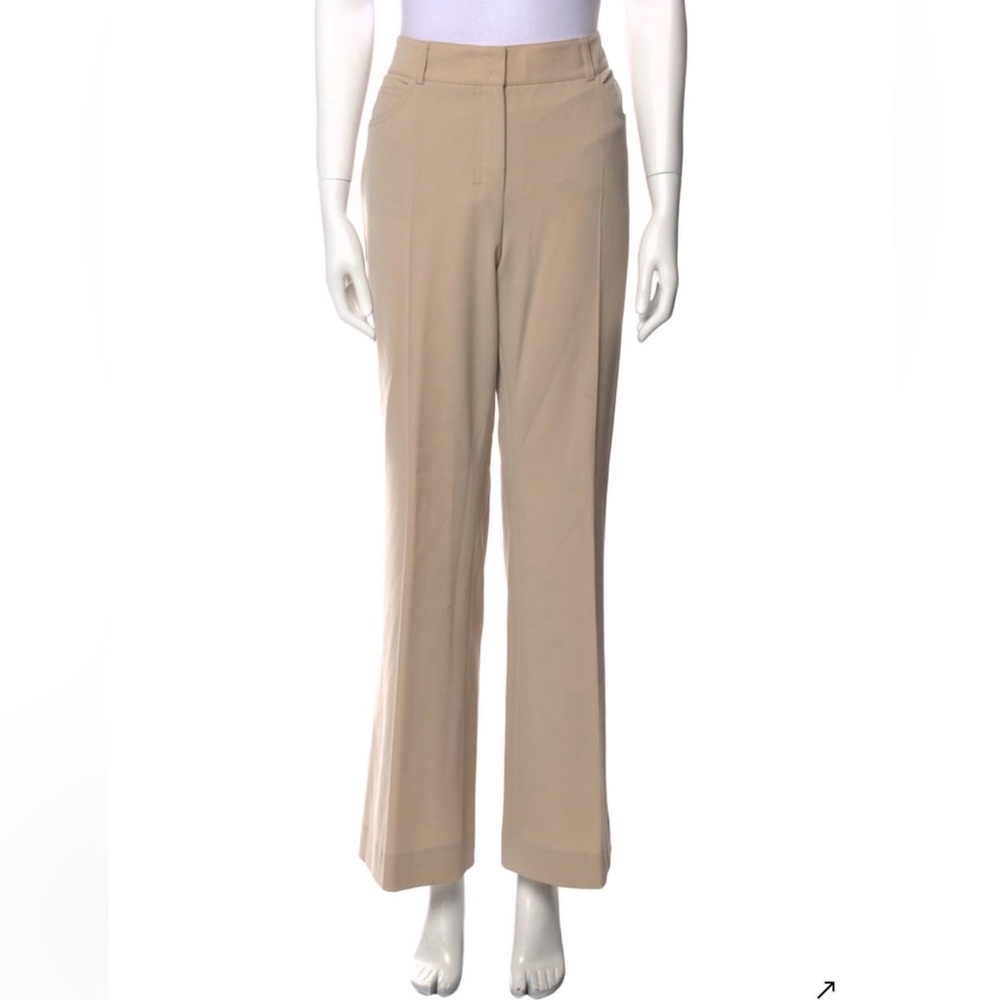 Akris women’s beige work pants size 8